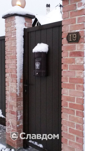 Частный коттедж из облицовочного кирпича Terca Kersebloesem