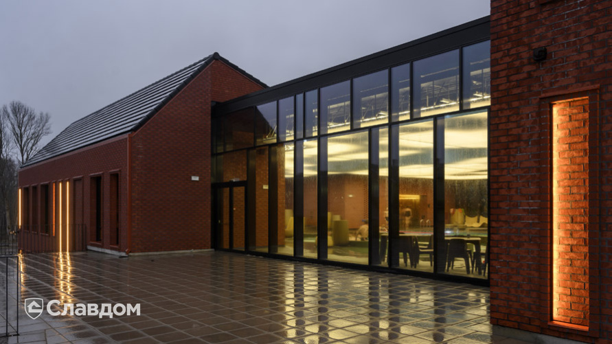 Оздоровительный центр с облицовкой кирпичом Terca Stockholm