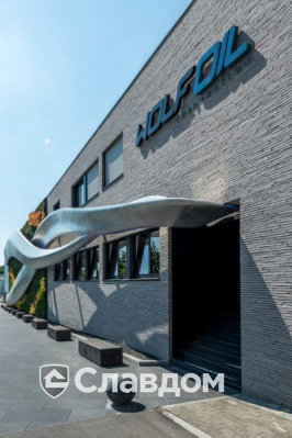 Офис в Хемиксеме с облицовкой кирпичом Terca Polaris Wasserstrich Spezial Grijs