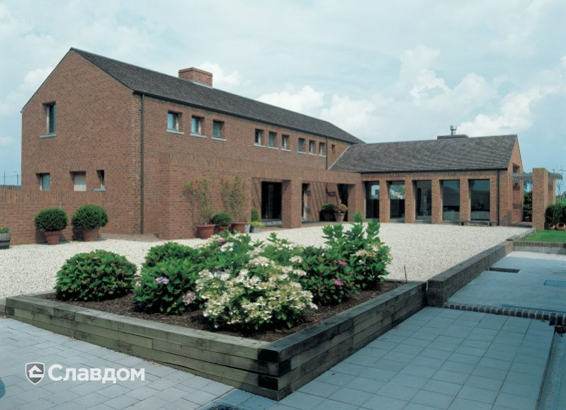 Частный дом в Гелдерланде с облицовкой кирпичом Terca Veldbrand Exterieur