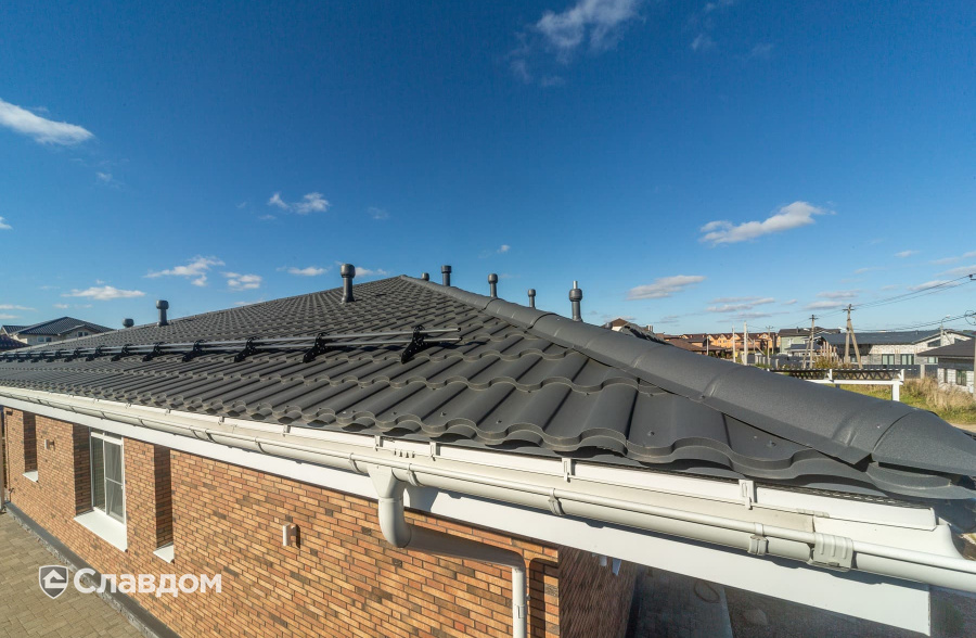 Частный дом с облицовкой кирпичом ModFormat Халден