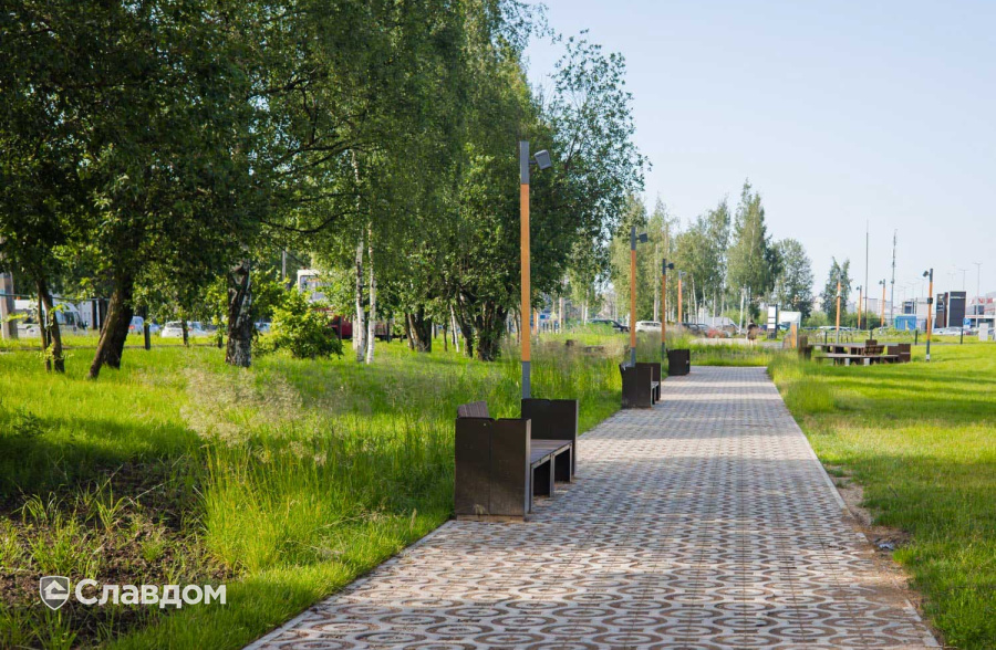 Благоустройство сквера Расула Гамзатова 