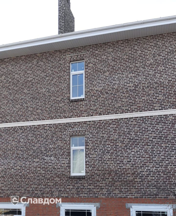 Частный дом с облицовкой кирпичом Донские зори Старая Ситня