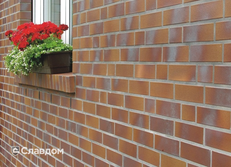 Жилой дом с облицовкой кирпичом Terca Calau