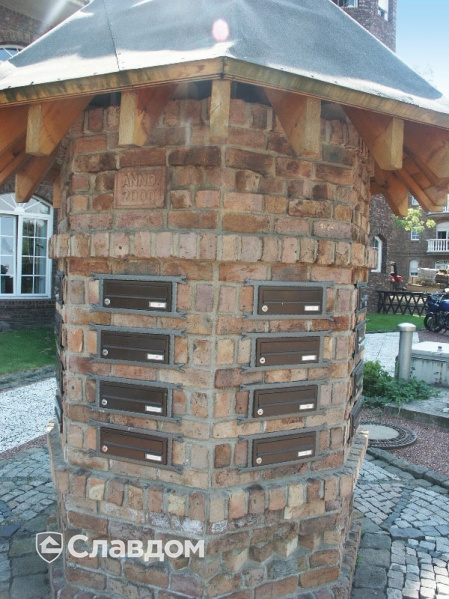 Малоэтажный жилой комплекс с облицовкой кирпичом Terca Veldbrand Exterieur