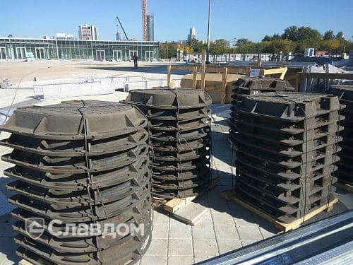 Линейный водоотвод Standartpark для "Екатеринбург Арена" в рамках ЧМ 2018