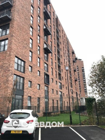 Многоквартирный дом в Солфорде с облицовкой кирпичом Terca Topaas