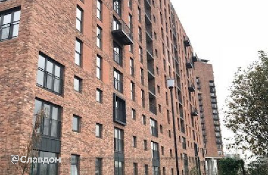 Многоквартирный дом в Солфорде с облицовкой кирпичом Terca Topaas