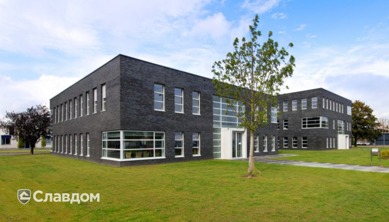 Бизнес-центр Elsteraam с облицовкой кирпичом Terca Ebonywood