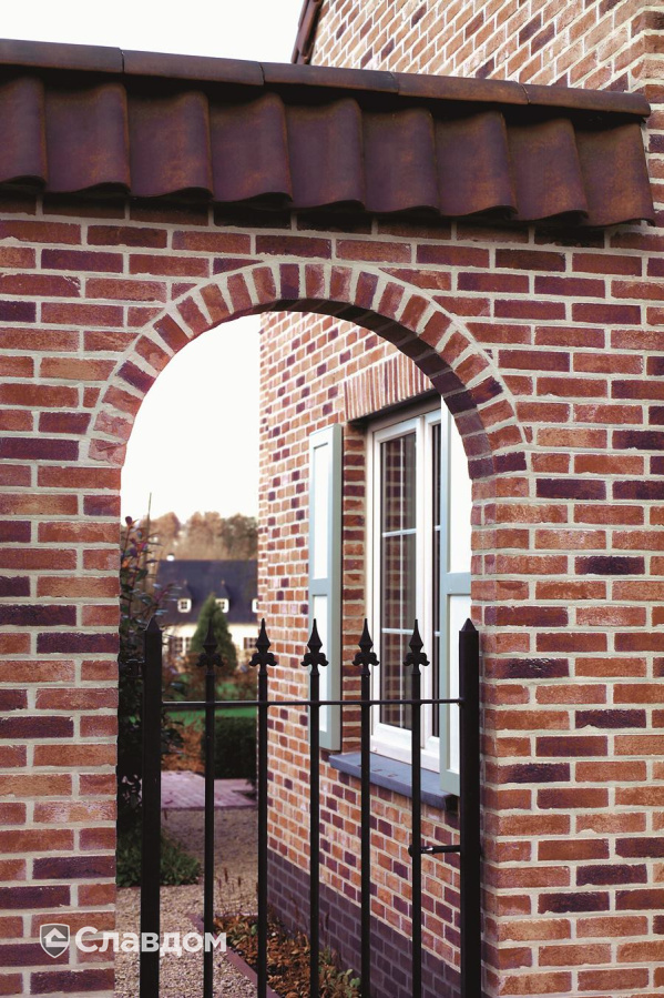 Коттедж с облицовкой кирпичом Terca Bijou