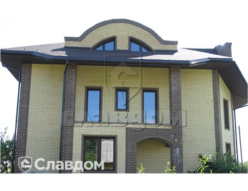 Частный коттедж с облицовкой Terca Terra и Safari