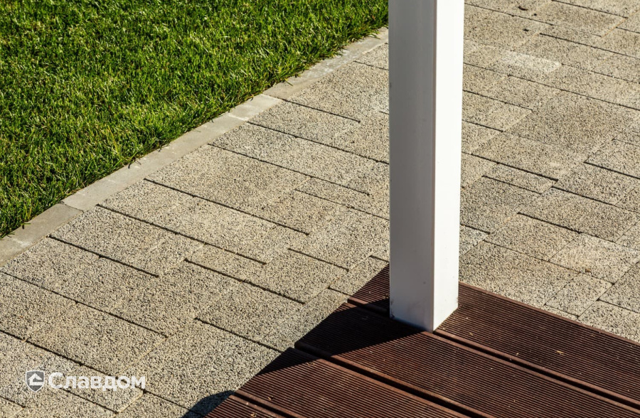 Частный дом с облицовкой кирпичом ModFormat Халден