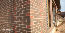 Строительство домов с кирпичом Вышневолоцкая керамика Графит лава 1НФ