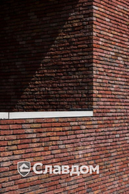 Жилой комплекс в Баттеле с облицовкой кирпичом Terca Paarsblauw