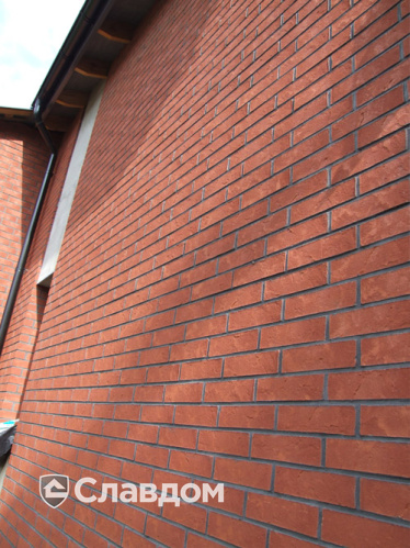 Частный дом с облицовкой кирпичом Terca Stockholm