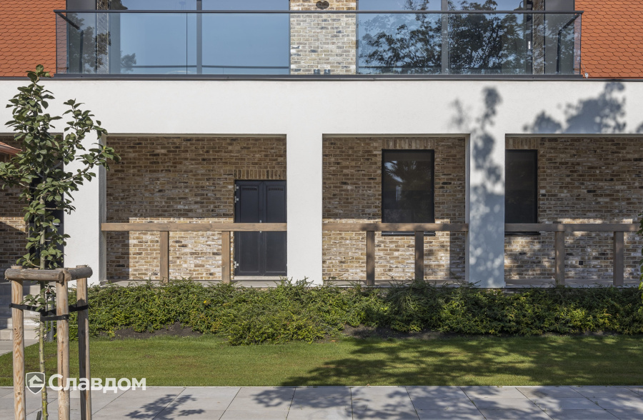 Ресторан с применением керамического кирпича ENGELS HANDFORM Barnsteen