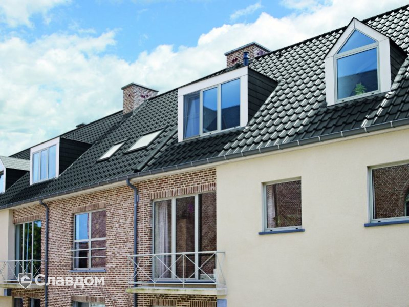 Жилой дом в Элевейте с облицовкой кирпичом Terca Oud Kempisch