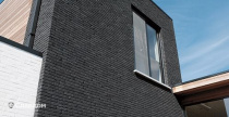Частный дом с облицовкой кирпичом Terca Agora Grafietzwart