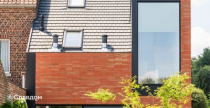 Частный дом в Лимбурге с облицовкой кирпичом Terca Linneaus Robinia