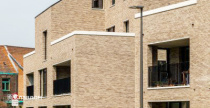 Жилой дом в Брюгге с облицовкой кирпичом Terca Prata Genuanceerd