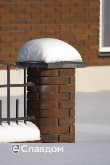 Частный объект с облицовкой кирпичом Terca Terra шероховатый