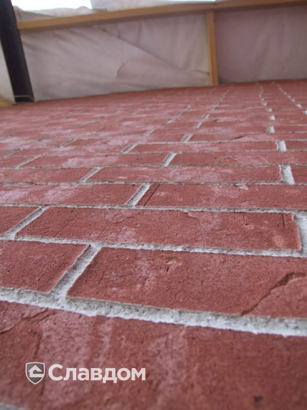 Частный дом с облицовкой кирпичом Terca Nordic Klinker Line Stockholm