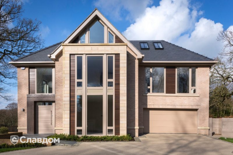 Гостевой дом The Orchard с облицовкой кирпичом Terca Prata