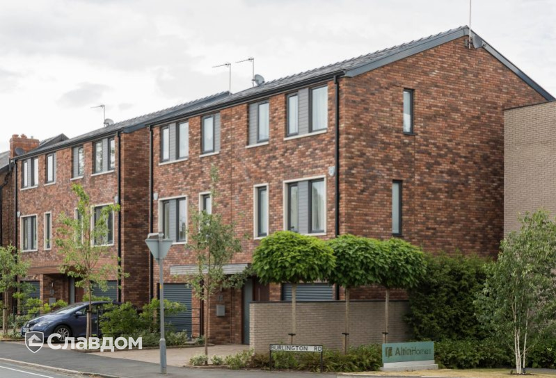 Жилой дом с облицовкой кирпичом Terca Topaas