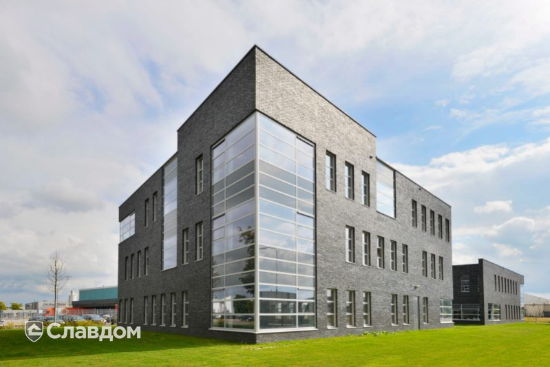 Бизнес-центр Elsteraam с облицовкой кирпичом Terca Ebonywood