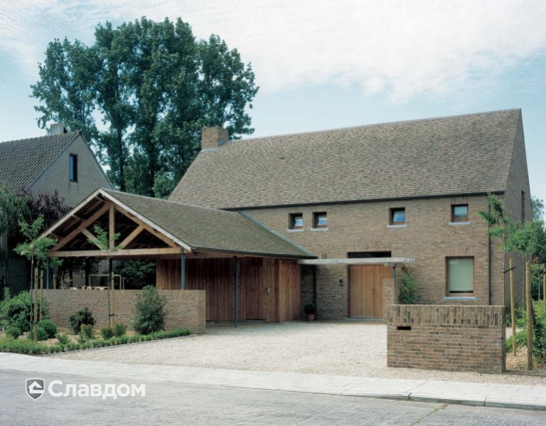 Семейный дом с облицовкой кирпичом Terca Veldbrand Exterieur