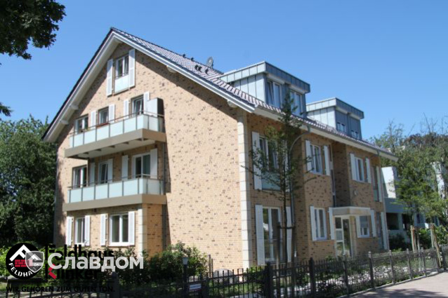 Жилой дом с облицовкой кирпичом Feldhaus Klinker K688 sintra sabioso