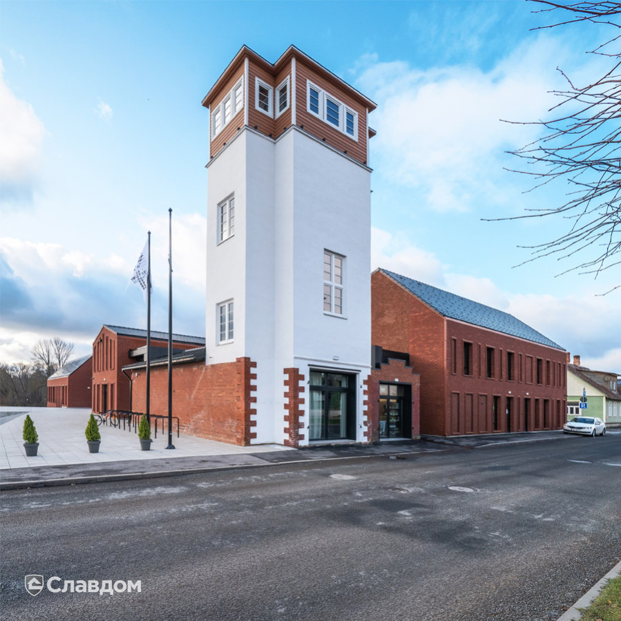 Оздоровительный центр с облицовкой кирпичом Terca Stockholm