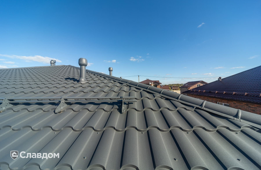 Частный дом с облицовкой кирпичом ModFormat Халден