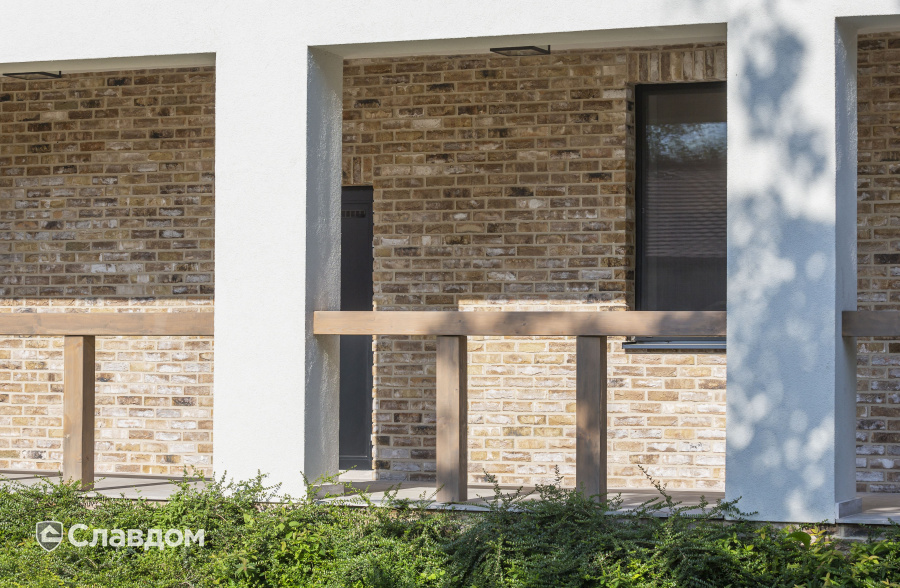 Ресторан с применением керамического кирпича ENGELS HANDFORM Barnsteen