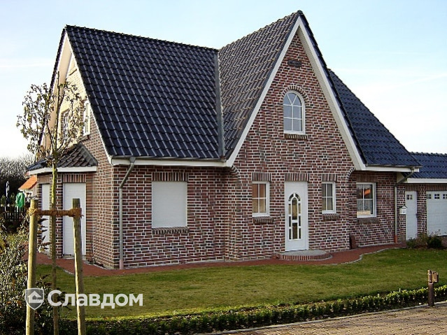 Коттедж с облицовкой кирпичом Terca B5