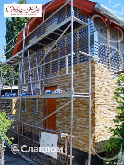 Частный дом с применением НФС Ronson и фасадного изделия Каскад Рейндж F230-10