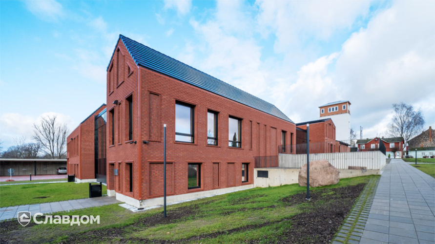 Оздоровительный центр с облицовкой кирпичом Terca Stockholm