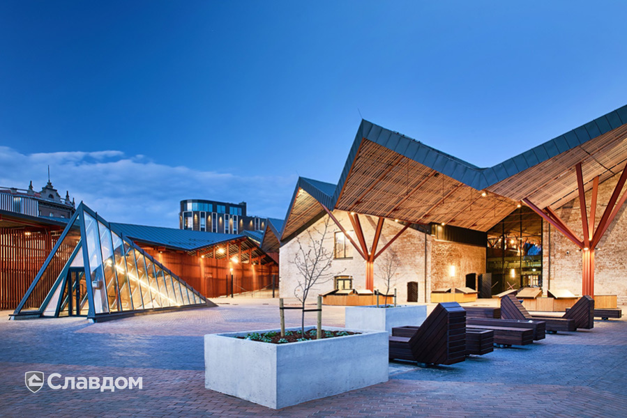 Вокзальный рынок в Таллине с применением брусчатки Penter Baltic Klinker Pavers Nuance