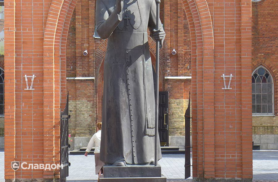 Площадь в г.Кайшядорис с применением брусчатки Penter Baltic Klinker Pavers Nuance