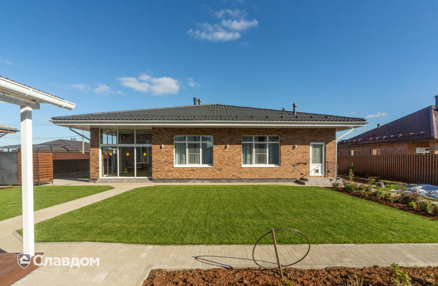 Частный дом с облицовкой кирпичом ModFormat Халден