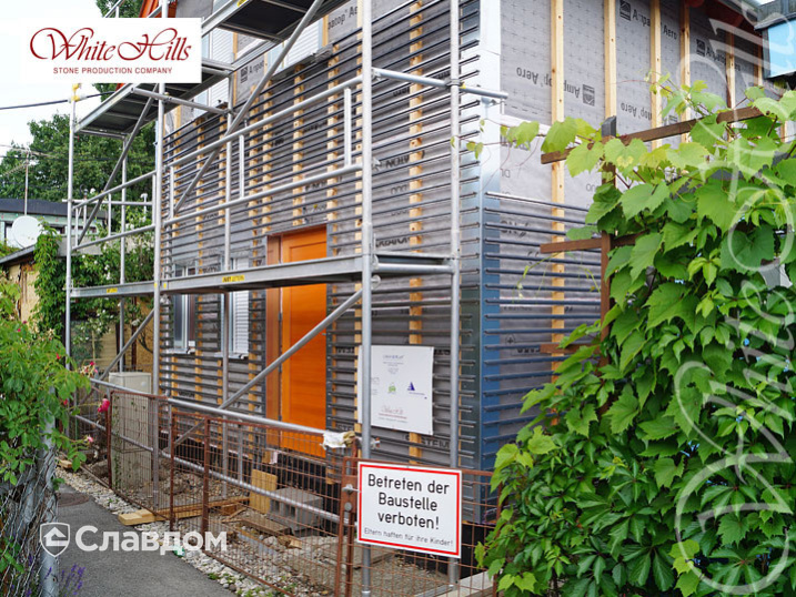 Жилой дом с применением НФС Ronson