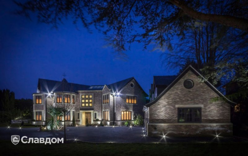 Частный дом в Манчестере с облицовкой кирпичом Terca Kempley Antique