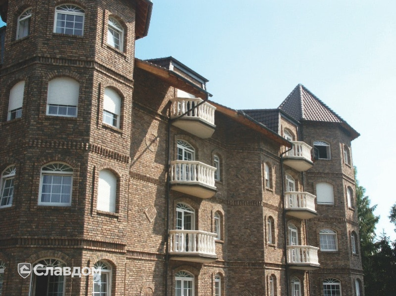 Малоэтажный жилой комплекс с облицовкой кирпичом Terca Veldbrand Exterieur