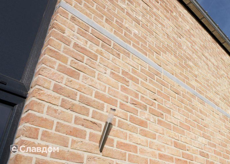 Частный дом с облицовкой кирпичом Terca Appelbloesem