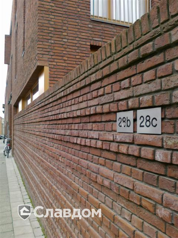 Малоэтажный жилой дом с облицовкой кирпичом Terca Portsmouth