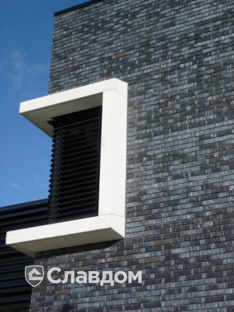 Офис Tolsma Techniek с облицовкой кирпичом Terca Ebonywood