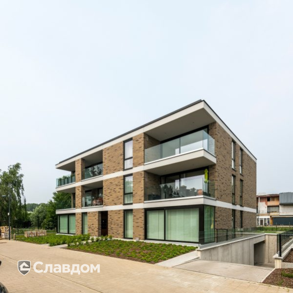 Жилой дом в Генте с облицовкой кирпичом Terca Linnaeus Salix