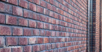 Частный дом с облицовкой из кирпича ручной формовки MUHR Nr 7 Westfalisch-bunt