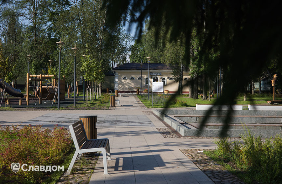 Благоустройство сквера «Юность» в Гатчина