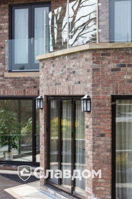 Частный дом в Манчестере с облицовкой кирпичом Terca Kempley Antique